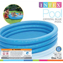 AZMS STORE - Piscina Inflável Azul Cristal 156 Litros - Intex 59416 ENVIO RÁPIDO