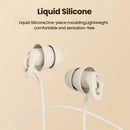 Fone de Ouvido para Dormir Sleep Earbuds Silicone Macio com Microfone P2 3.5mm e USB-C