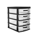 Gaveteiro Max 4 Gavetas Multiuso - Organize Tudo com Facilidade!