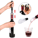 Abridor de Vinho por Pressão de Ar – Abra Sua Garrafa com Facilidade e Rapidez!