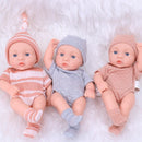 Mini Boneca Reborn 20cm em Vinil | Linda, Macia e Realista