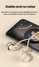 Fone de Ouvido para Dormir Sleep Earbuds Silicone Macio com Microfone P2 3.5mm e USB-C