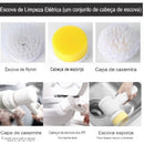 Limpeza Fácil e Sem Esforço! – Escova Elétrica 5 em 1 para Louças e Casa.