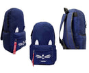 Mochila Juvenil Gatinho Azul Escuro C/ Estojo - Rignel