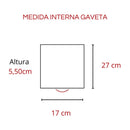 Gaveteiro Max 4 Gavetas Multiuso - Organize Tudo com Facilidade!