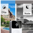 Campainha Inteligente Wi-Fi com Câmera e Áudio — Mais Segurança na Palma da Mão!