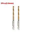 Kit 13 Brocas de Titânio 1,5–6,5mm – Mais Precisão e Resistência para Seus Projetos!