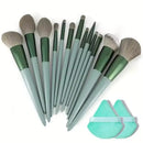 Kit Profissional de Pincéis de Maquiagem – 13 Peças para um Acabamento Impecável