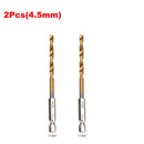 Kit 13 Brocas de Titânio 1,5–6,5mm – Mais Precisão e Resistência para Seus Projetos!