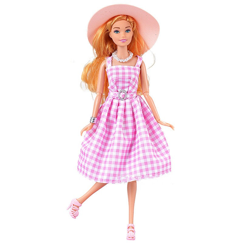 Boneca BJD Ken 30cm 1/6 Masculina/Feminina Completa com Roupa – Modelo Articulado