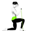 Elástico de Resistência para Treino — Fortalecimento, Alongamento e Exercícios Funcionais.