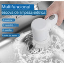 Limpeza Fácil e Sem Esforço! – Escova Elétrica 5 em 1 para Louças e Casa.