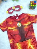 Fantasia Meninos Flash com Máscara