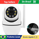 Câmera De Vigilância Wi-Fi 1080P Com Visão Noturna Áudio Bidirecional E Detecção