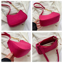 Mini Bolsa de Ombro Feminina em Feltro – Elegante, Moderna e Versátil