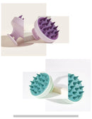 Massageador de Couro Cabeludo de Silicone – Shampoo, Relaxamento e Estímulo Capilar.