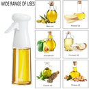 Spray de Óleo para Cozinha — Dispensador de Azeite com Névoa Uniforme e Reutilizável,