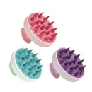 Massageador de Couro Cabeludo de Silicone – Shampoo, Relaxamento e Estímulo Capilar.