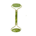 Rolo de jade natural massageador para rosto rolo de levantamento facial anti-rug