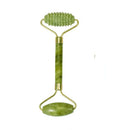 Rolo de jade natural massageador para rosto rolo de levantamento facial anti-rug