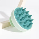 Massageador de Couro Cabeludo de Silicone – Shampoo, Relaxamento e Estímulo Capilar.