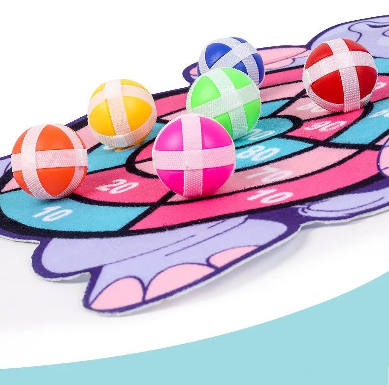 Crianças kit de cesta de basquete dos desenhos animados animais criativos suport
