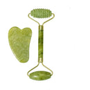 Rolo de jade natural massageador para rosto rolo de levantamento facial anti-rug