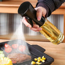 Spray de Óleo para Cozinha — Dispensador de Azeite com Névoa Uniforme e Reutilizável,