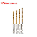 Kit 13 Brocas de Titânio 1,5–6,5mm – Mais Precisão e Resistência para Seus Projetos!
