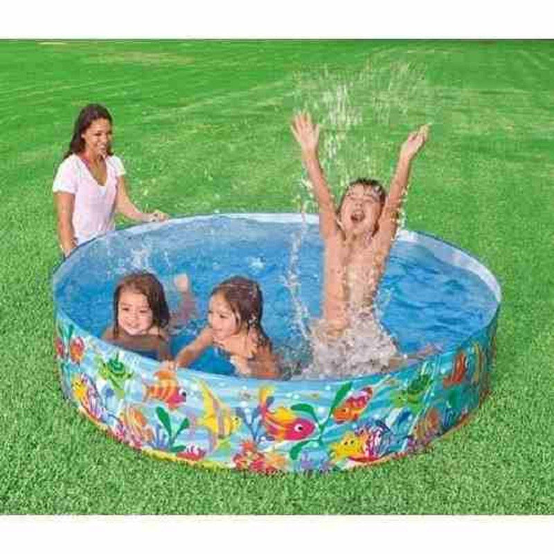 Piscina Infantil 500 Litros para Crianças e Família - Resistente e Fácil de Montar!