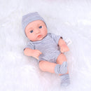 Mini Boneca Reborn 20cm em Vinil | Linda, Macia e Realista