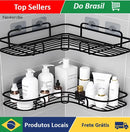 KIT 2 Prateleiras com Suporte Adesivo para Parede