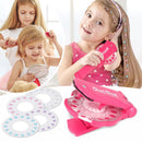 Brinquedos para meninas beleza moda cabelo diamantes bling glitter cabelo mágico