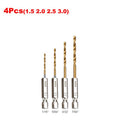 Kit 13 Brocas de Titânio 1,5–6,5mm – Mais Precisão e Resistência para Seus Projetos!