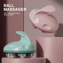 Massageador de bola portátil com 7 contas, bola magnética de aço, músculos de co