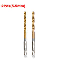 Kit 13 Brocas de Titânio 1,5–6,5mm – Mais Precisão e Resistência para Seus Projetos!