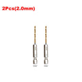 Kit 13 Brocas de Titânio 1,5–6,5mm – Mais Precisão e Resistência para Seus Projetos!