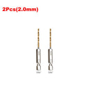 Kit 13 Brocas de Titânio 1,5–6,5mm – Mais Precisão e Resistência para Seus Projetos!
