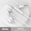 Fone de Ouvido para Dormir Sleep Earbuds Silicone Macio com Microfone P2 3.5mm e USB-C