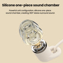 Fone de Ouvido para Dormir Sleep Earbuds Silicone Macio com Microfone P2 3.5mm e USB-C