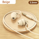 Fone de Ouvido para Dormir Sleep Earbuds Silicone Macio com Microfone P2 3.5mm e USB-C