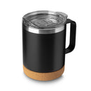 Caneca Térmica 350ml com Base de Cortiça – Bebida na Temperatura Ideal por Mais Tempo!