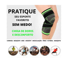Joelheira de Compressão Articulada — Mais Estabilidade e Suporte para Seus Movimentos!