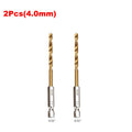 Kit 13 Brocas de Titânio 1,5–6,5mm – Mais Precisão e Resistência para Seus Projetos!