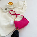 Mini Bolsa de Ombro Feminina em Feltro – Elegante, Moderna e Versátil