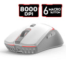 Mouse Gamer Fantech Crypto VX7 Space 8000 DPI RGB com Macro Programável e 7 Botões