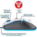 Mouse Gamer Fantech Crypto VX7 Space 8000 DPI RGB com Macro Programável e 7 Botões