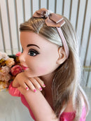 Faixinha de Cabelo para Bebê com Pérolas 🎀 - Fofura em Várias Cores