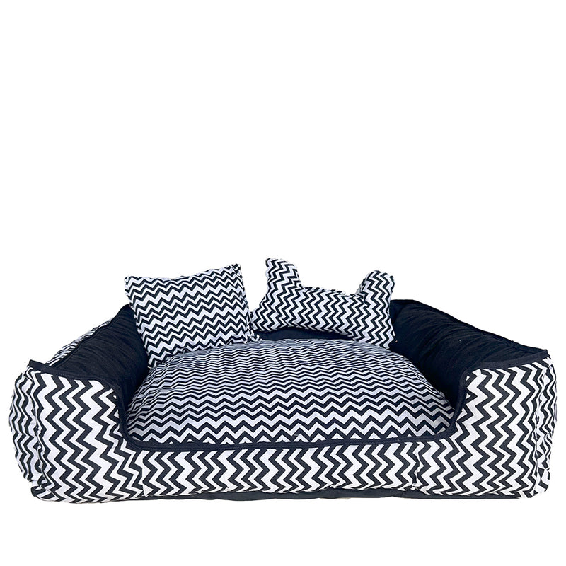 Cama Pet Onix Impermeável Média – Conforto e Proteção para seu Pet