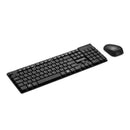Kit Teclado e Mouse Sem Fio Multilaser TC251 Preto USB 2.4GHz com Teclas Flutuantes e 1200 DPI